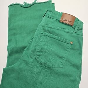Judy Blue Women's Green Flare Jeans 14w